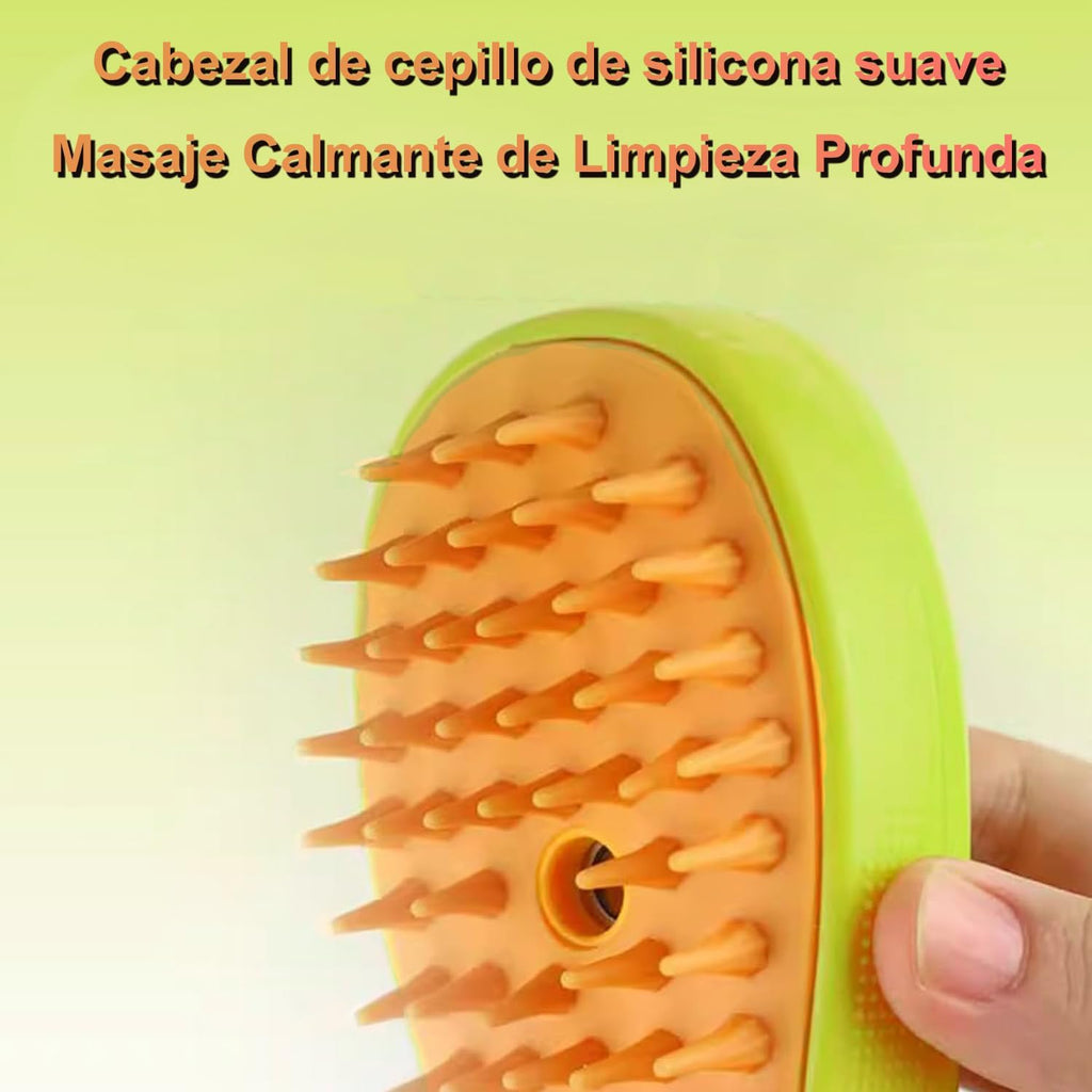 Cepillo Limpiador a Vapor para Mascotas
