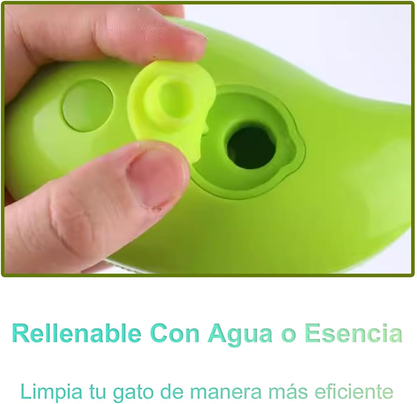 Cepillo Limpiador a Vapor para Mascotas